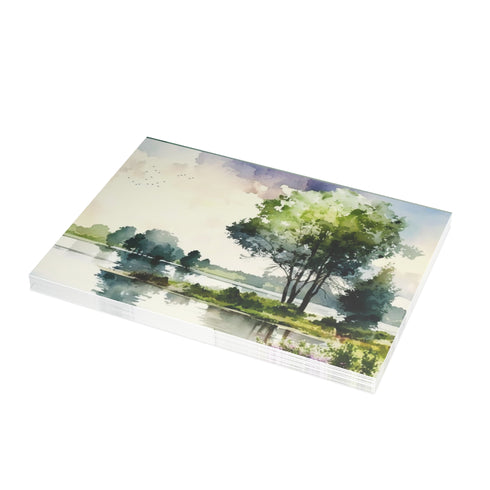 Summer Day by the Lake - Fine Art Greeting Cards